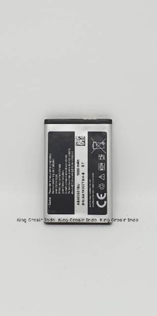 dc88 - Baterai Samsung Galaxy B3410 S3650 Original SEIN 100% Battery Batere Batre