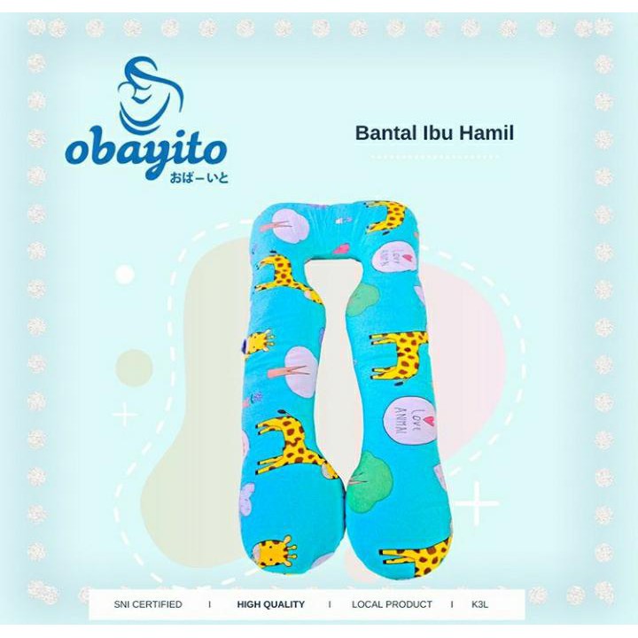 Obayito Maternity Pillow Bantal Ibu Hamil &amp; Menyusui