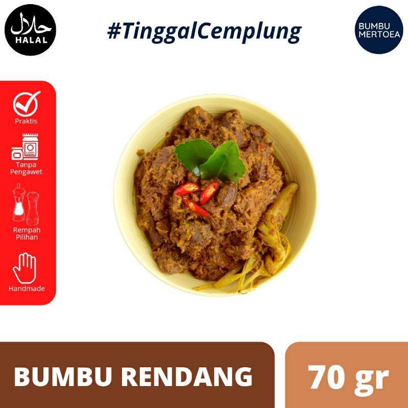 

Bumbu Mertoea Rendang Asli Tanpa Pengawet