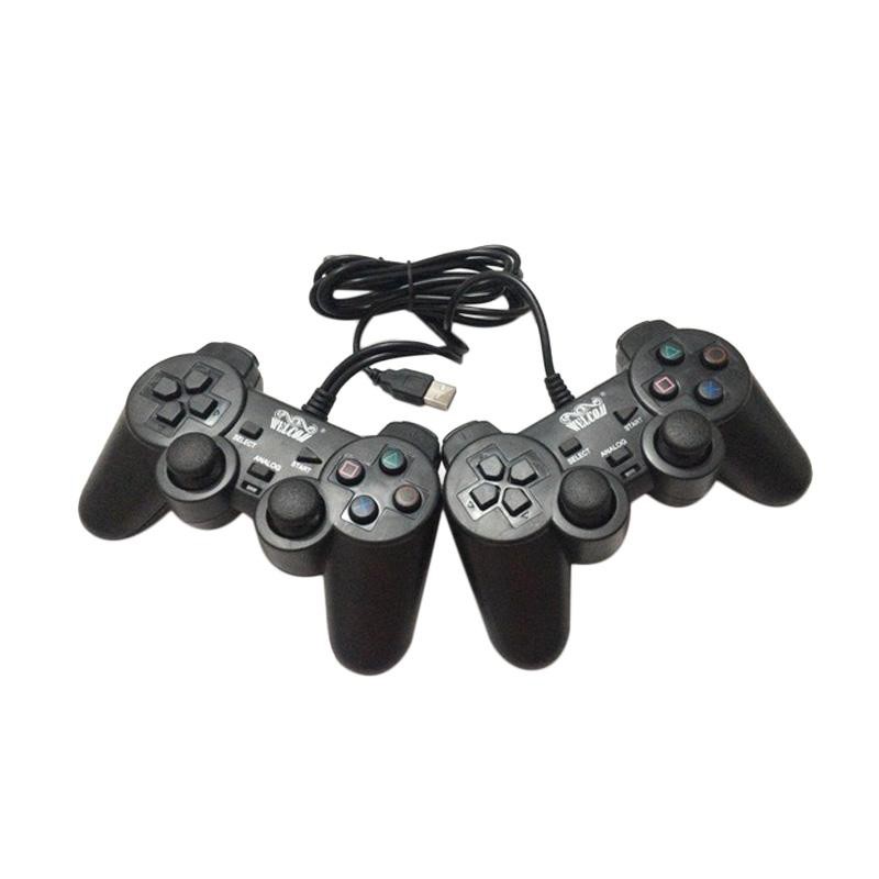 Gamepad Usb Double Hitam Welcome