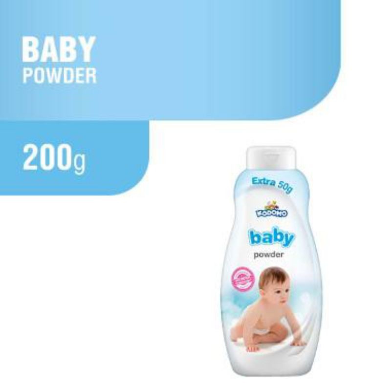 KODOMO BABY POWDER 200G+50g