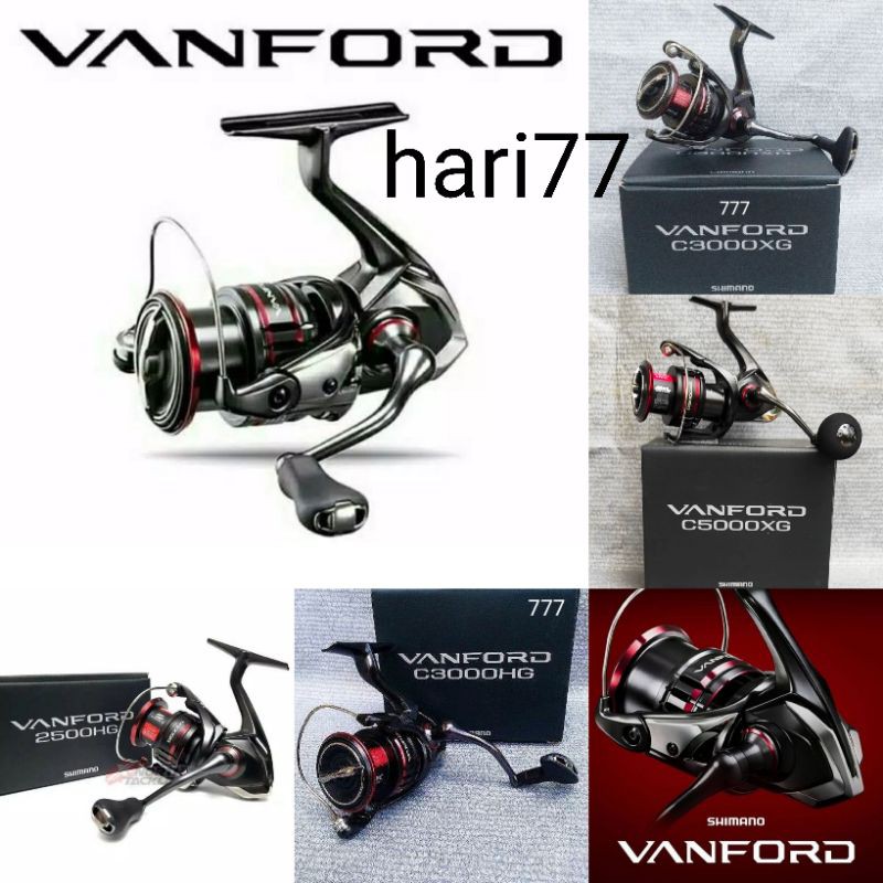 Reel Pancing Shimano VANFORD 2500 HG, C 3000 XG ,C 3000 HG, C 5000 XG