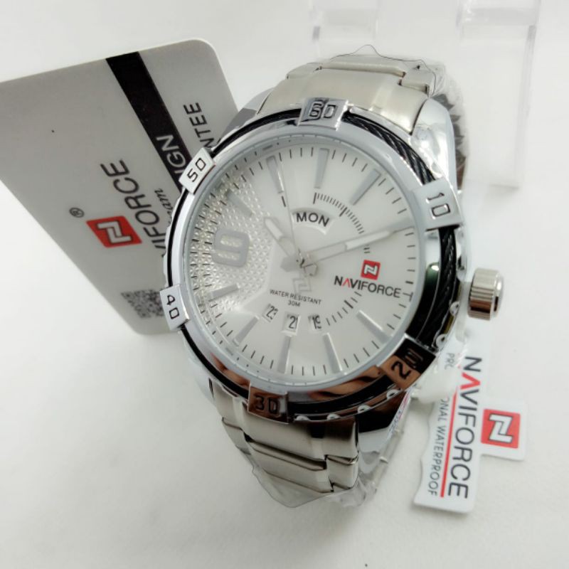 Jam tangan Naviforce 9117 rantai original