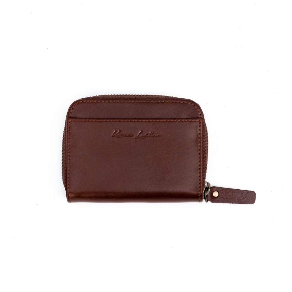 Kenes Leather Dompet Kartu Kulit Asli Premium GRIZELE Pullup - Free Gravir Nama