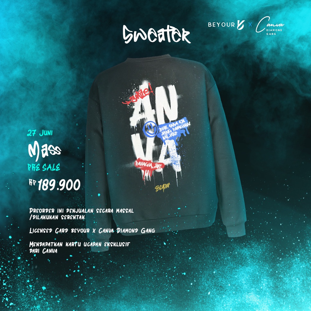Pre Order Batch 2 Merchendise Satuan Beyour x Canva By Akad