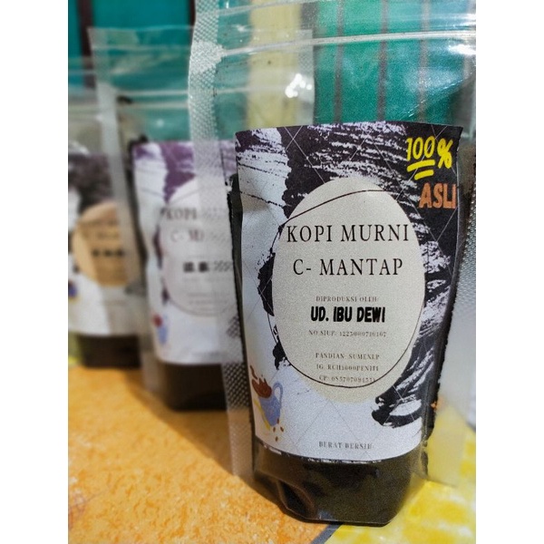 

KOPI MURNI C-MANTAP 1000gr (1kg)