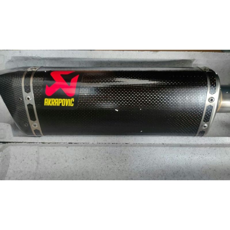 Akrapovic Slip on 250 FI NEW ori lisensi kawasaki