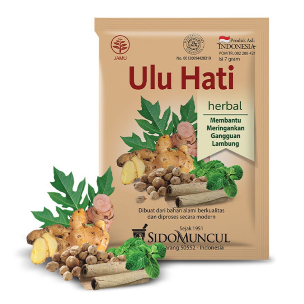 

Sido Muncul Jamu Ulu Hati 10 Sachet