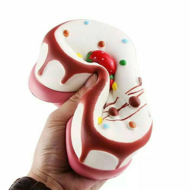 Diskon Sekuisy Mainan Murah Squishy Squisy Kek Kue Stoberi Cake Ultah Koleksi Anak Perempuan