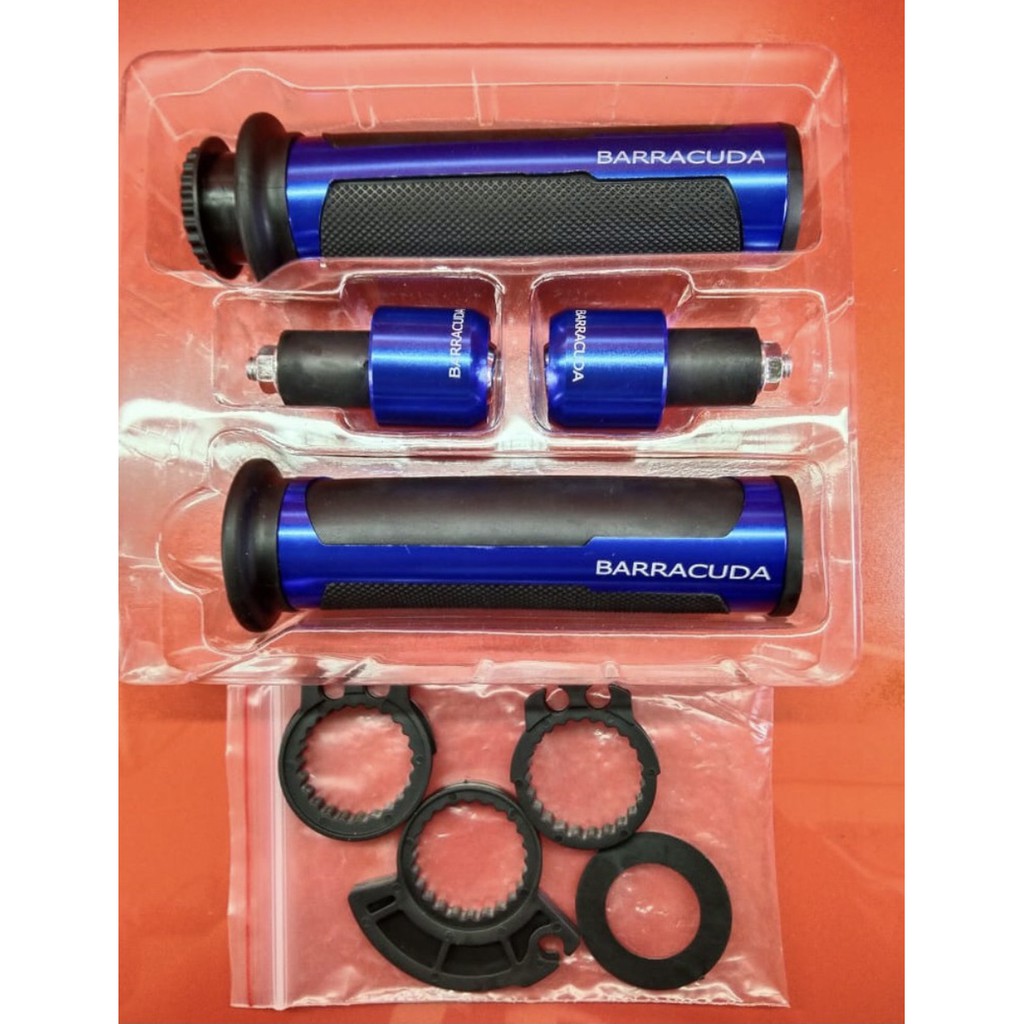 Handgrip Plus Jalu Stang Baracuda Ori Nmax Aerox Adv Pcx Vario Beat Vixion Cb150 Mio Supra DLL  #5 W