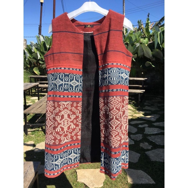 cardigan / blazer tenun pahikung asli NTT
