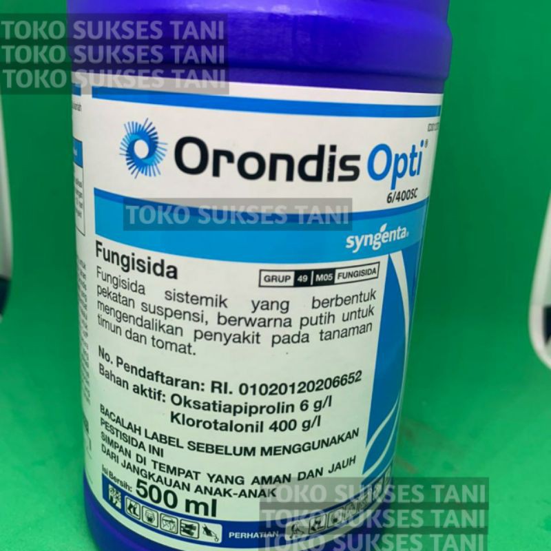 Fungisida Sistemik Orondis Opti 6 400 Sc Dari Syngenta Isi 500 Ml Shopee Indonesia