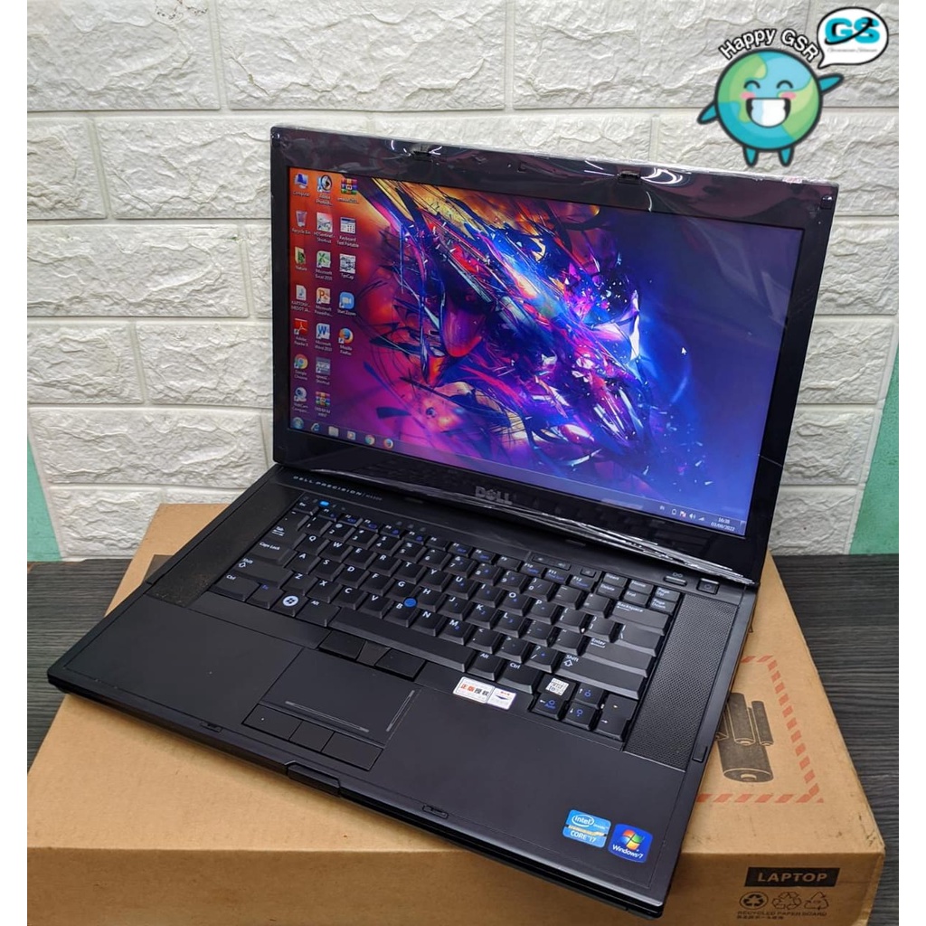 LAPTOP DELL PRECISION M4500 CORE I7 VGA NVIDIA QUADRO GAMING LAYAR BESAR - LAPTOP COCOK GAMING