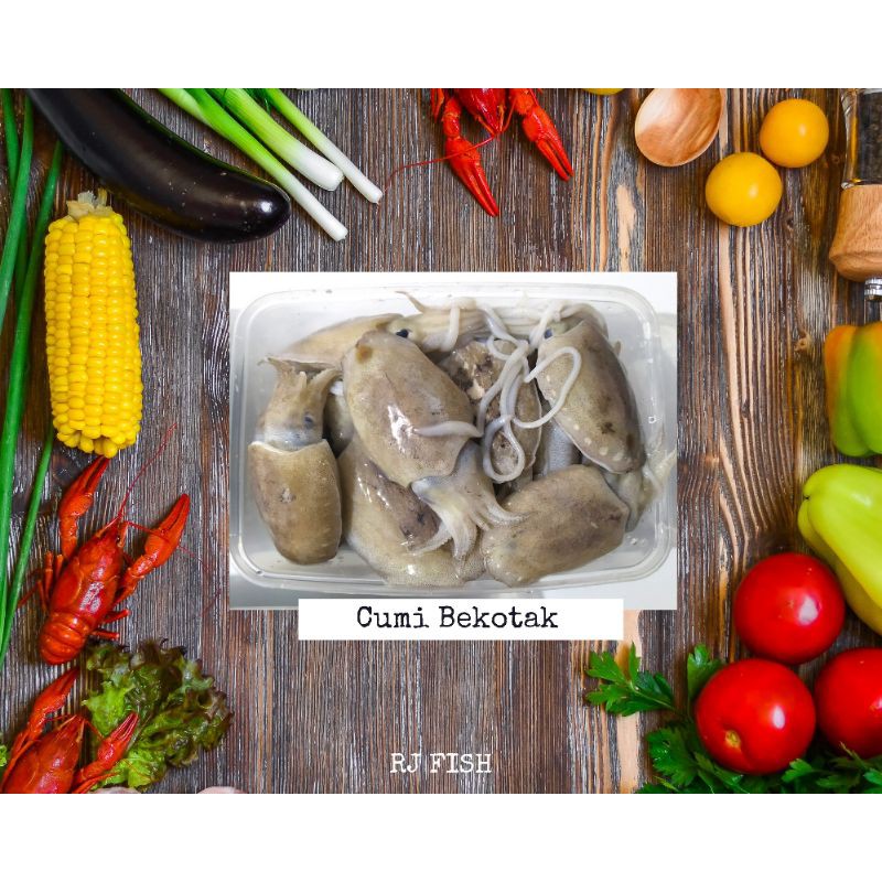 

Cumi Bekotak Utuh Fresh Beku RJ Fish