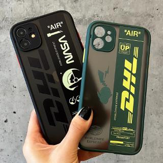 Jual iPhone 13 DHL NASA Label Casing Lembut Hitam Hijau Gelap untuk