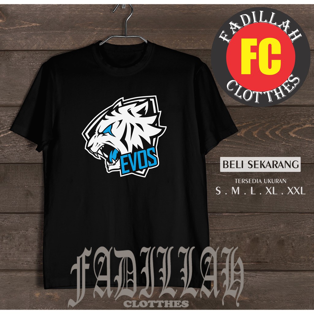 Kaos EVOS Logo Baju Game
