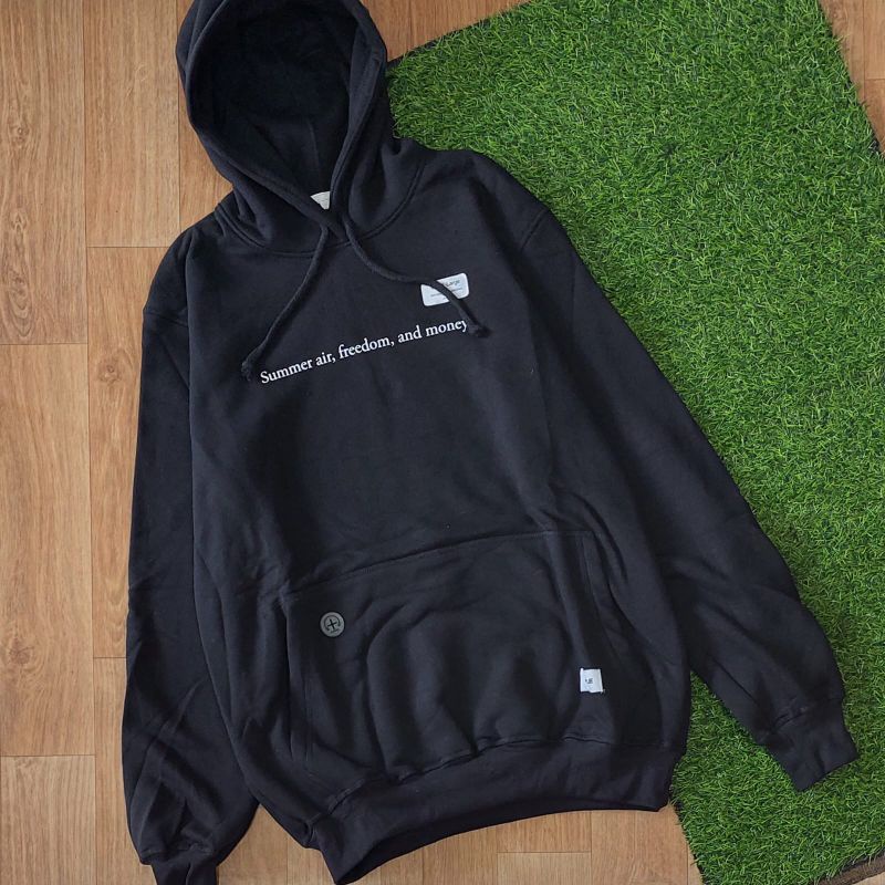 HOODIE RATTLE HITAM FREEDOM