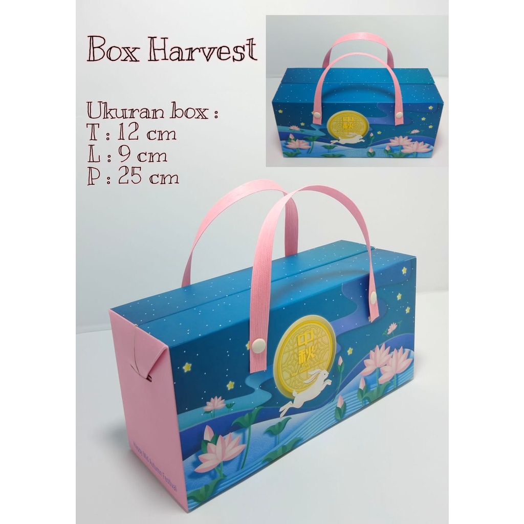 Box Harvest MOON CAKE BOX / Box Kue Bulan