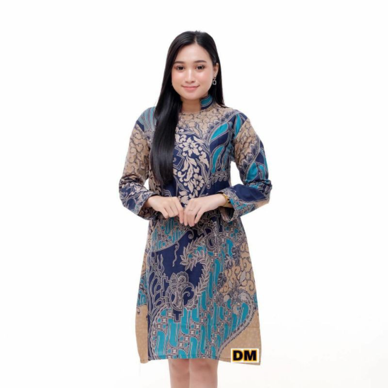 Maura Couple - Sania Ruffle Batik Couple Ori Ndoro Jowi Garansi Termurah Shopee - BATIK MODERN SOLO-TSR Cap Tosca