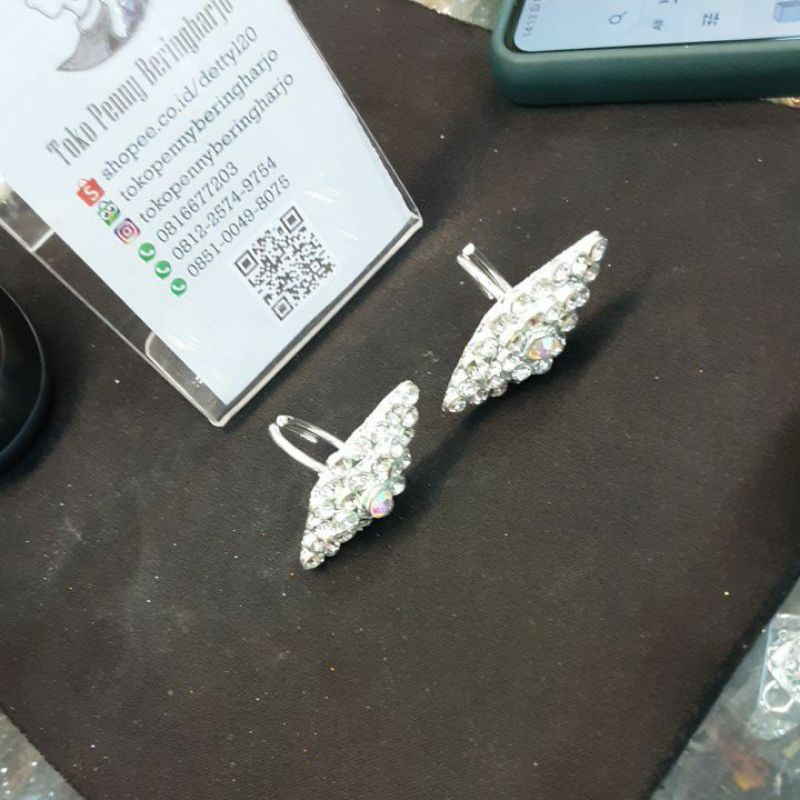 Cincin Pengantin Ketupat emas dan perak