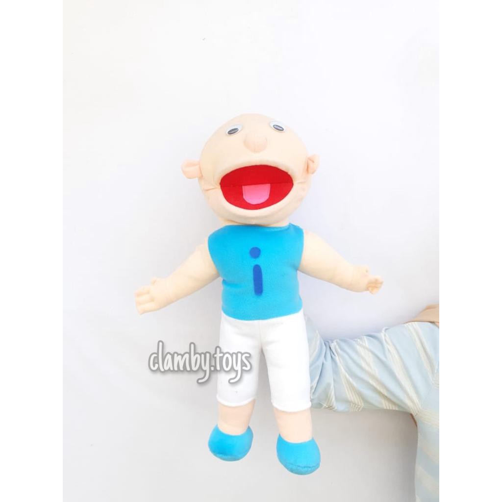 Boneka Dongeng Muppet Upin Ipin Mulut Gerak | Boneka Panggung Upin Ipin | Hand Puppet