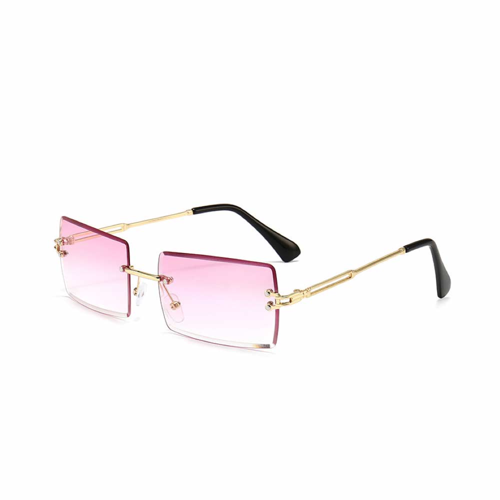 Kacamata UV400 [ Pink ] Anti Radiasi - Sunglasses Pria &amp; Wanita Korea - HM8102