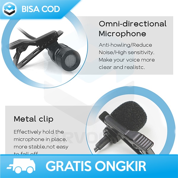 MICROPHONE WIRELESS UHF BY XIAOKOA UNTUK PODCAST LIVE INTERVIEW ORI