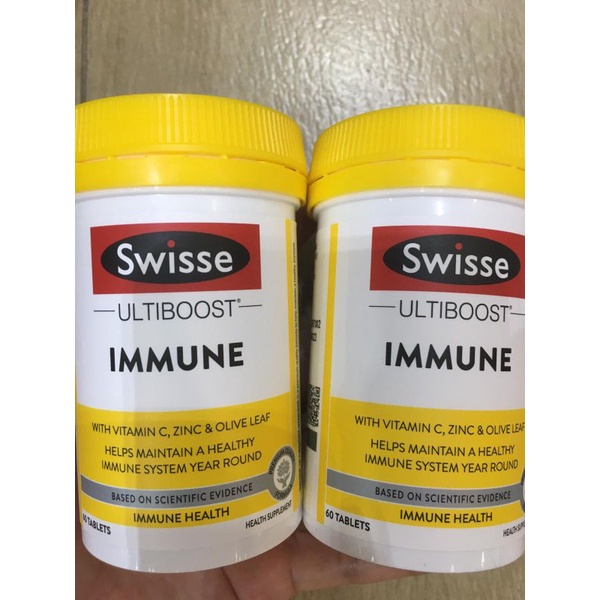 ORIGINAL Swisse Ultiboost Immune 60 Tablets, Swisse Vitamin Swisse Immune Singapore Local Stock