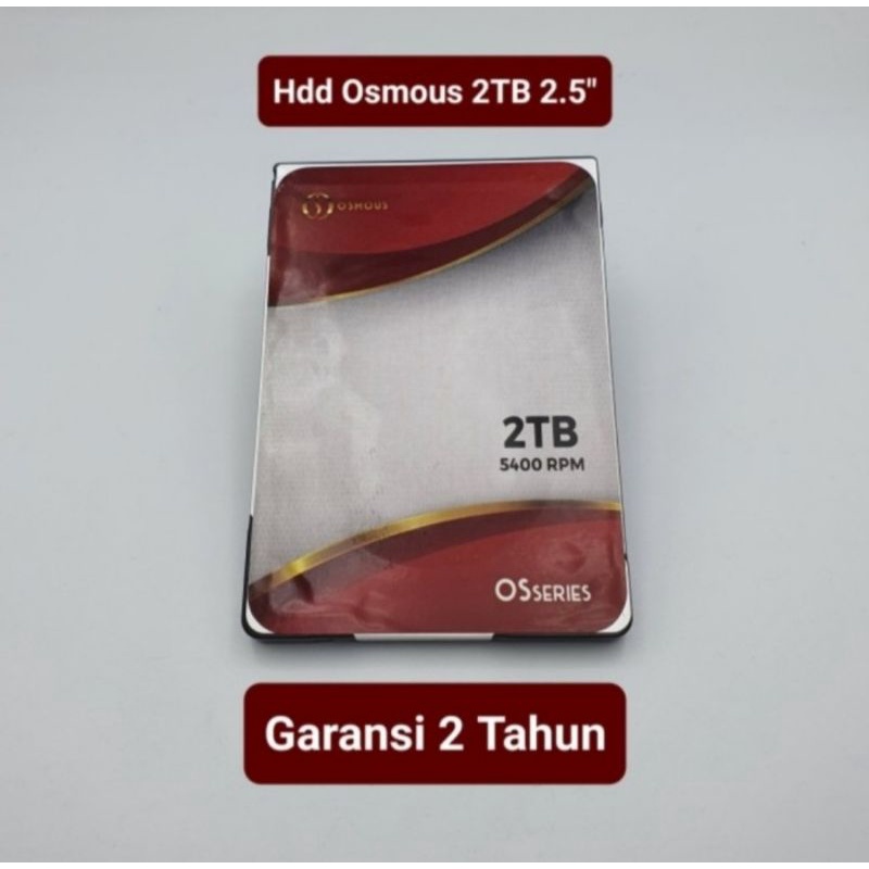 HDD 2TB Hardisk 2TB Laptop Internal Osmous Red External Sata 2.5&quot;