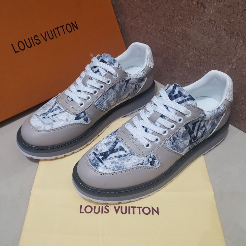 sepatu lv sneaker pria mirror men shoes run away cowok New branded P1SHOES