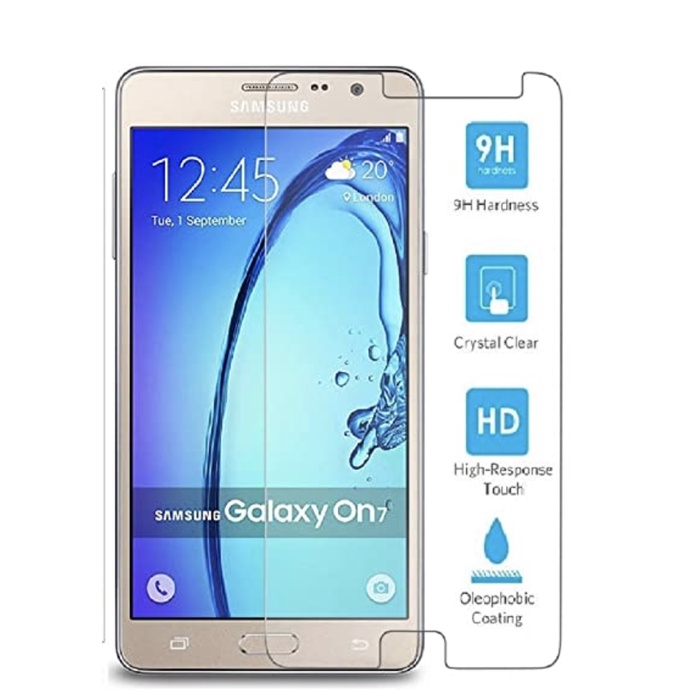 Tempered Glass ON7 ON 7 / Samsung A7 Tempered Glass Screen Protector Pelindung Layar Samsung ON7 /A7
