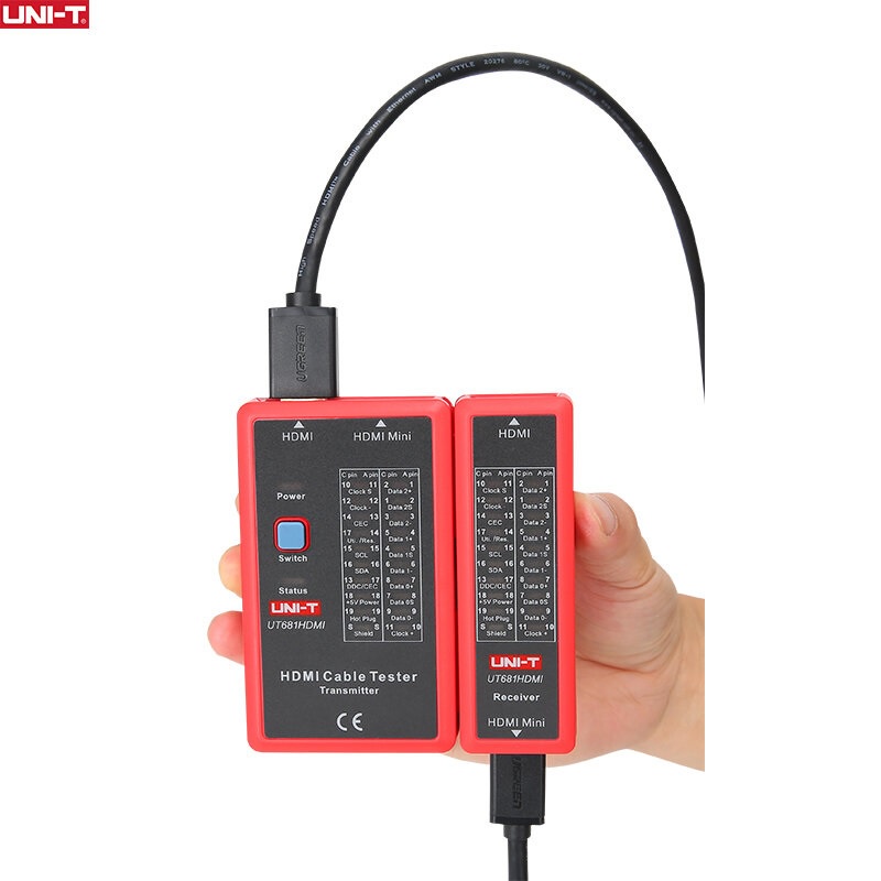 UNI-T UT681HDMI - Alat Scan dan Tes Kabel HDMI dan Mini HDMI