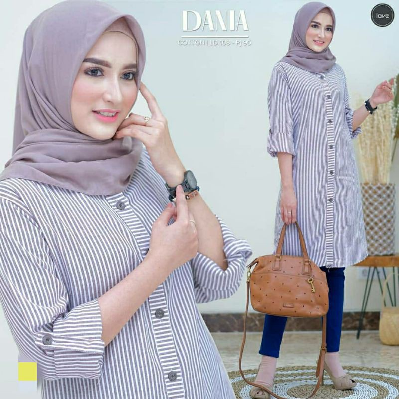 Tunik Salur kecil Bahan soft Katun Adem Anti kusut/JuBii.id