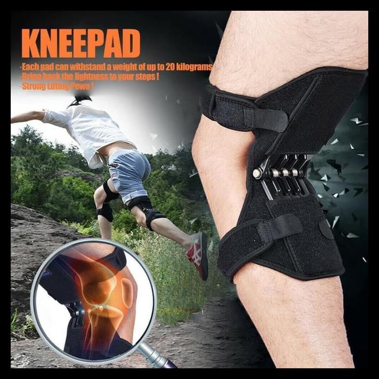 BEST SELLER knee Booster Spring knee Brace Support penahan beban lutut sehat