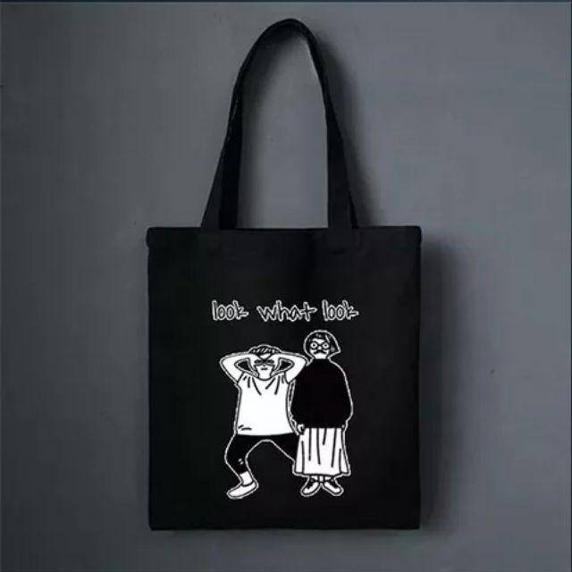 Tas totebag gambar bagus/ tas sayur bagus