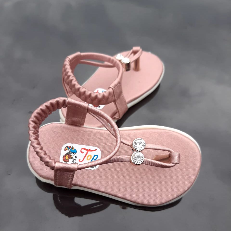 SDP08 22-25 Sandal Anak Perempuan Umur 1 2 3 tahun - Sandal Tali Anak Motif Diamond