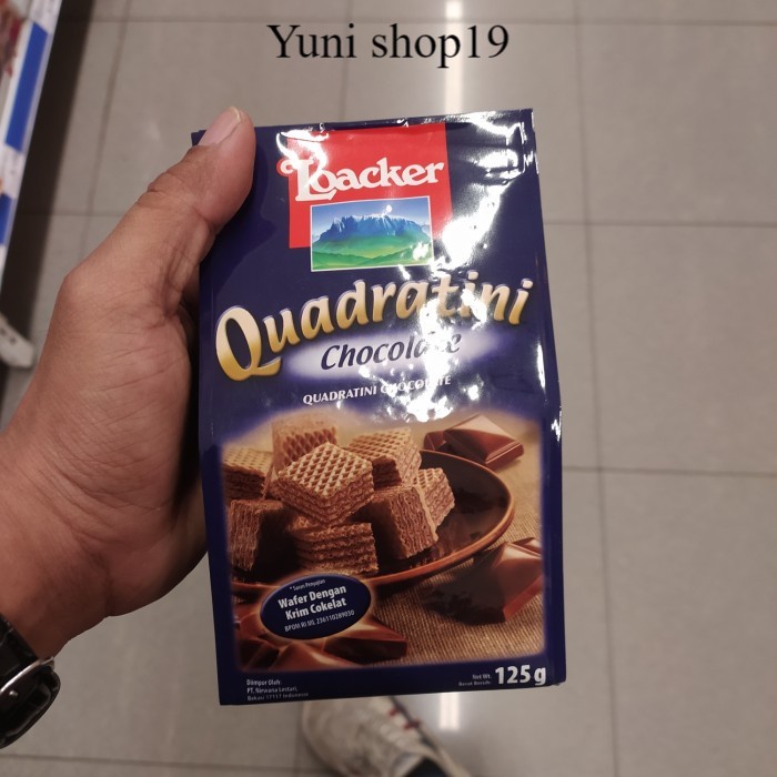 

loacker quadrarini choco 125gr