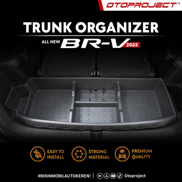 Organizer box Rear Trunk Bagasi Belakang All New Brv 2022 Otoproject