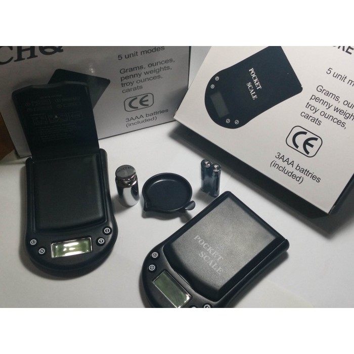 Timbangan Emas CHQ 200gr / Pocket Scale Digital CHQ