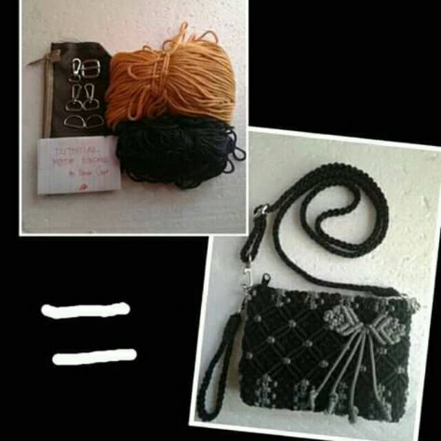 Paket DIY tas hp pemula dr talikur