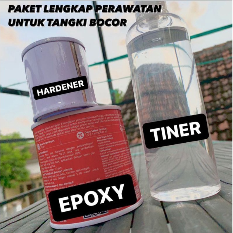 paket untuk perawatan tangki bocor tinggal campur tanpa harus takar