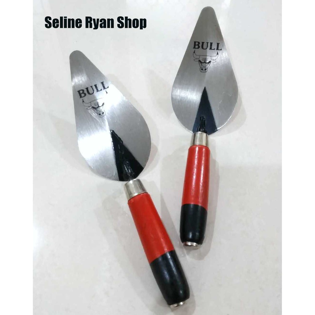 Cetok Semen Gagang Kayu Oval Lancip 6 Shopee Indonesia 3149