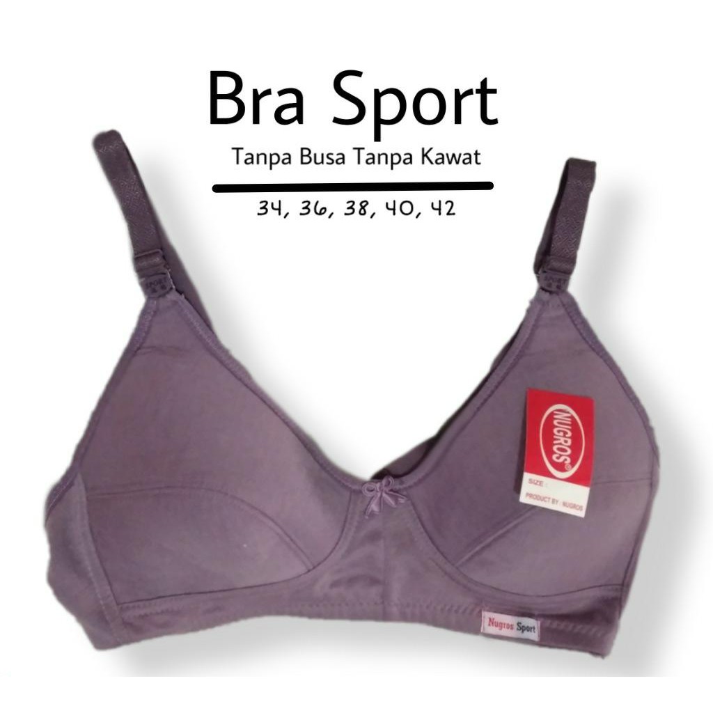 BRA SPORT TANPA BUSA TANPA KAWAT / SPORT BRA MURAH / SPORT BRA WANITA SPORTY