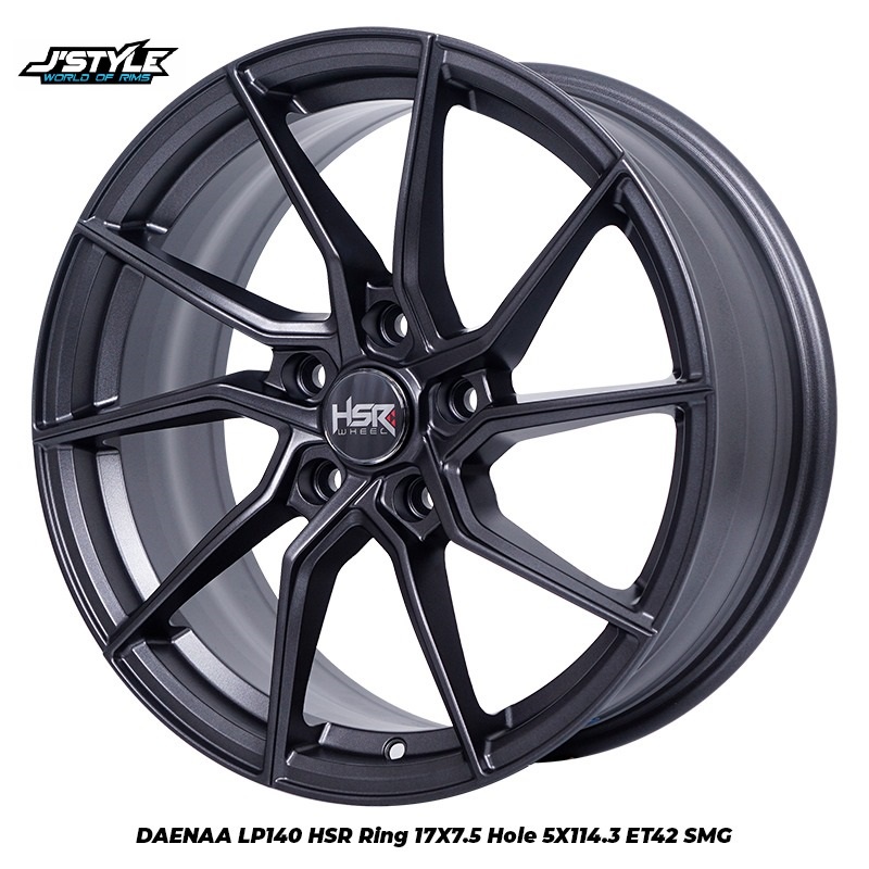 Velg Mobil Racing HSR ring 17 untuk Rush Terios SX4 Innova BRV HRV dll