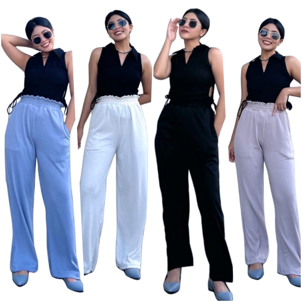 FWR - 2427 HIGHWAIST KNIT PANTS KULOT