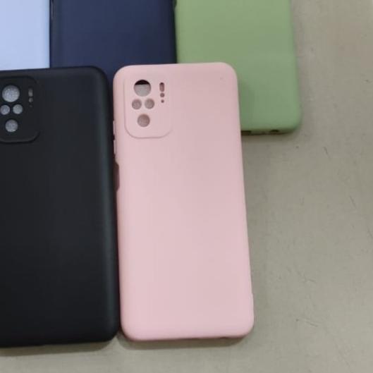 Case REDMI NOTE 10 PRO Tali Slempang Cover Silikon Soft Case Handphone - Hitam, NOTE 10