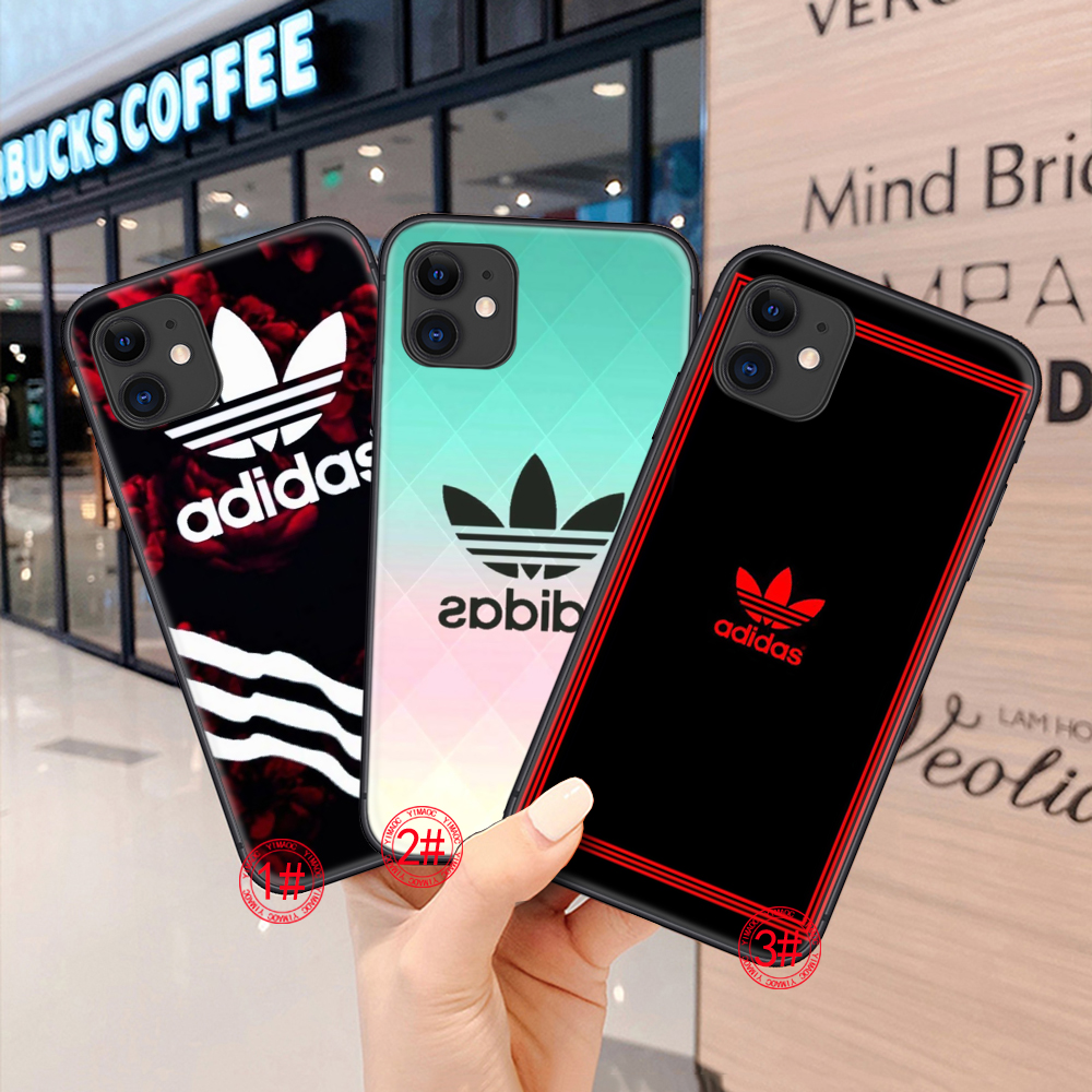 Soft Case Gambar Logo Adidas Untuk Iphone 5 5s Se 6 6s 7 8 Plus X 1u Shopee Indonesia