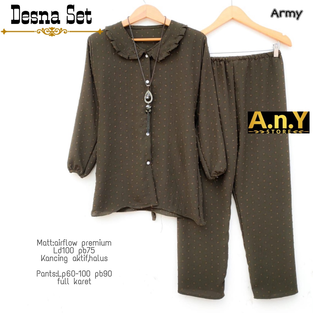 DESNA SET BY ANY - SET BAJU DAN CELANA WANITA-4