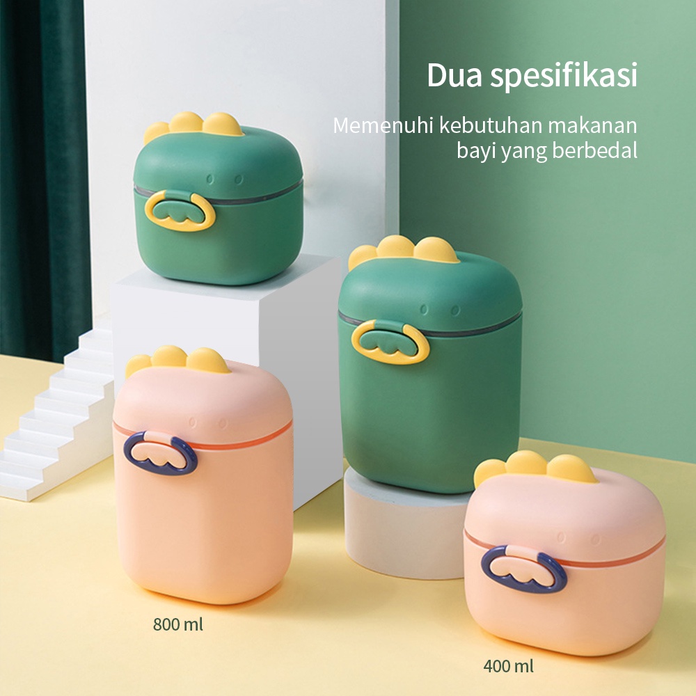 BEVAVAR Tempat Susu Bubuk Bayi Kotak Susu Milk Powder Container