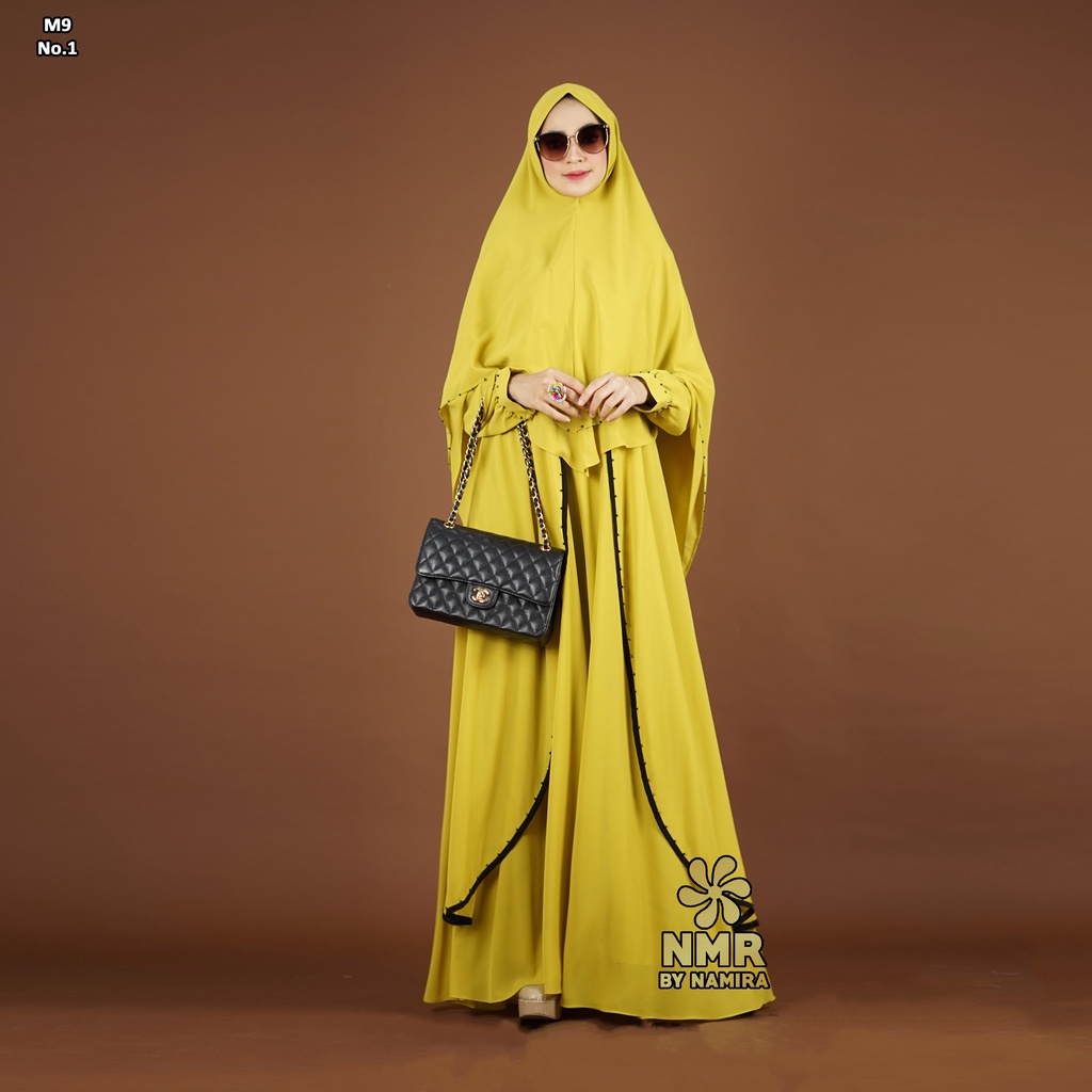 M9-1 Gamis Syari NMR BY NAMIRA PREMIUM